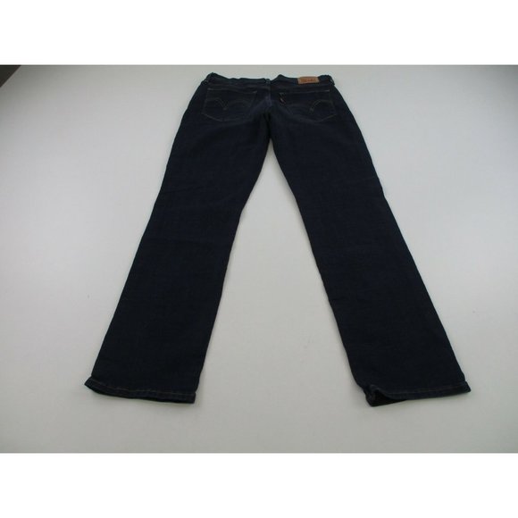 Levi's Women's Classic Straight Stretch Straight Leg Jeans Cobalt Haze, 30 X 32 - Picture 11 of 11